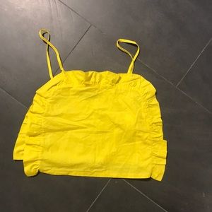 Yellow cami top